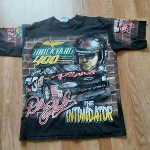 Vintage  nascar t shirt dale earnhardt brickyard the intimidator sz.L